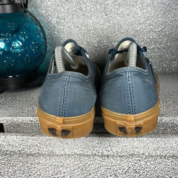 Vans Gum Authentic Reflecting Pond Navy Sneakers Shoes Size 6 - Picture 4 of 8